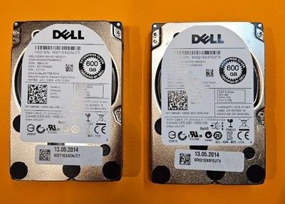 Dell 600GB 2.5'' SAS 6Gb/s Enterprise HDD Server Festplatte 10K RPM