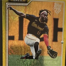 Topps Oneil Cruz Pittsburgh Pirates 2026 Series 1 Gold Parallel #246 /399