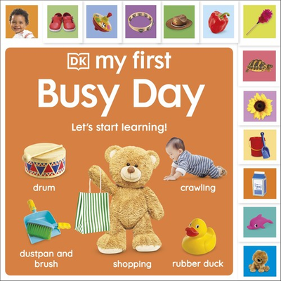 #ad #ad My First Busy Day: Let#x27;s Start Learning My First Tabbed Board Book $8.53