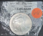 2006  American Eagle Dollar Uncirculated 1 oz .999 Silver, Littleton Coin Co.