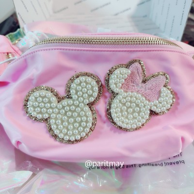 Stoney Clover Lane Pearl Disney Mickey Minnie Mouse Jumbo Fanny Pack (NWT)