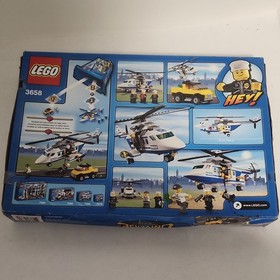 LEGO CITY Police Helicopter 3658 Complete Set 237 Pieces Box Ages 5-12