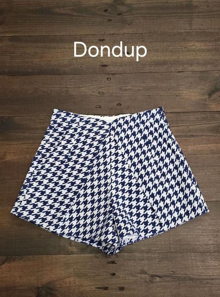 Women Dondup Shorts White Cotton S