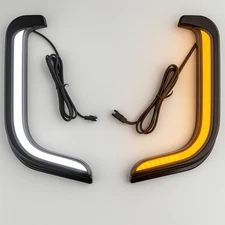 Eagle Lights SUNBURST Lower Fairing Grill LED Lights for 1996 - 2013 Harley Davi