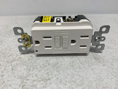 #ad Leviton GFTR1 4W GFCI Outlet 15A 125V Tamper Resistant $14.88