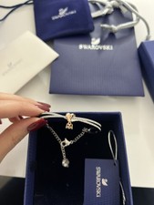 Bracciale Rigido swaroski Con Pendente Punto Luce