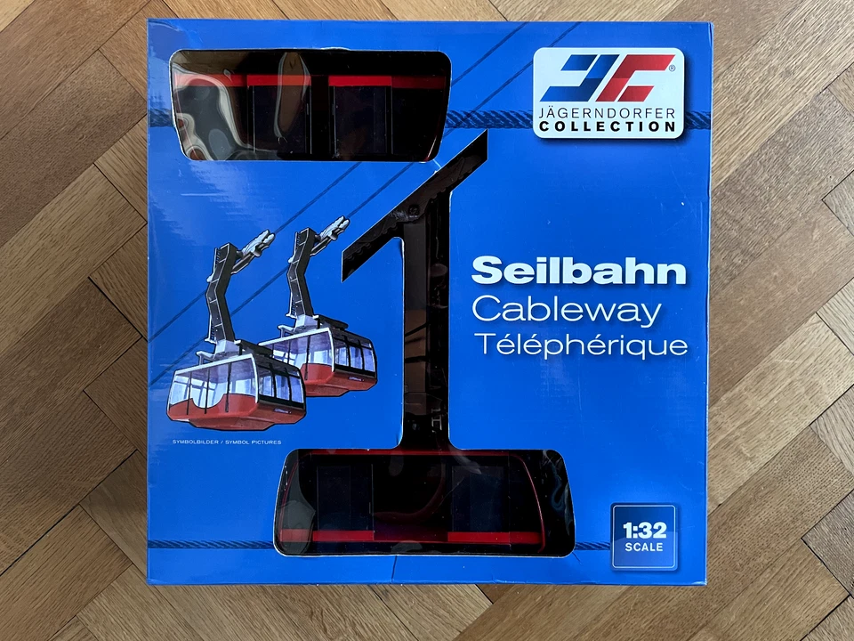 Jaegerndorfer JC89393 Seilbahn Pendelbahn elektrisch mit Motor Modellbau Modell - Bild 3 von 4