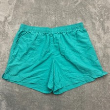 Columbia Swim Trunks Shorts Drawstring Waist Mens Size Large Green