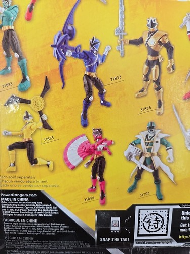 Saban's Pink Power Ranger Samurai #31704 Figur 2012 Bandai Sky - Bild 6 von 11