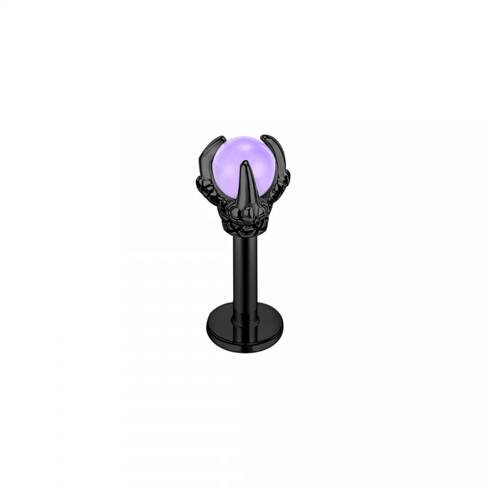 16G不锈钢耳钉龙爪鼻子Septum Labret眉毛穿孔 — 第 4/4 张图片