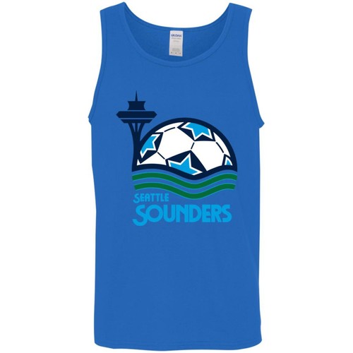 Seattle Sounders Tank Top Classic | NASL Soccer Team - Picture 4 of 5