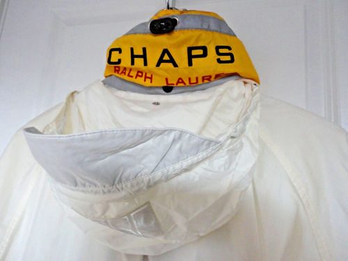 Vintage CHAPS X POLO RALPH LAUREN Spell Out Sailing Windbreaker Jacket 2XLT 90s - Picture 14 of 20