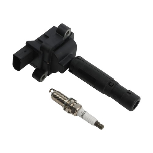 4 Ignition Coils+ 4 Iridium Spark Plugs for Mercedes 2003-2005 C230 UF555+4704 - Picture 10 of 16