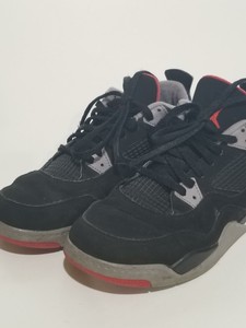 jordan retro 4 black red