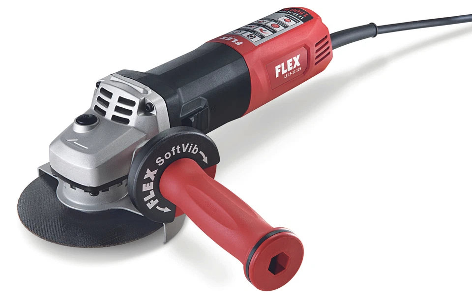 Flex LE 15-11 125 Winkelschleifer regelbar 1500 Watt + Absaughaube SG-R SoftVib - Bild 2 von 4