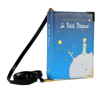Gut gelesenes Buch Umhängetasche Schultertasche Handtasche + Staubbeutel kleiner Prinz Petit klein