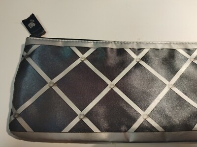 Borsa Pochette Blu Lucida Borsa Bianca Donna Pochette Vernice