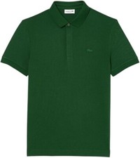 Lacoste Men's Short Sleeve Paris Polo Shirt, Green, S