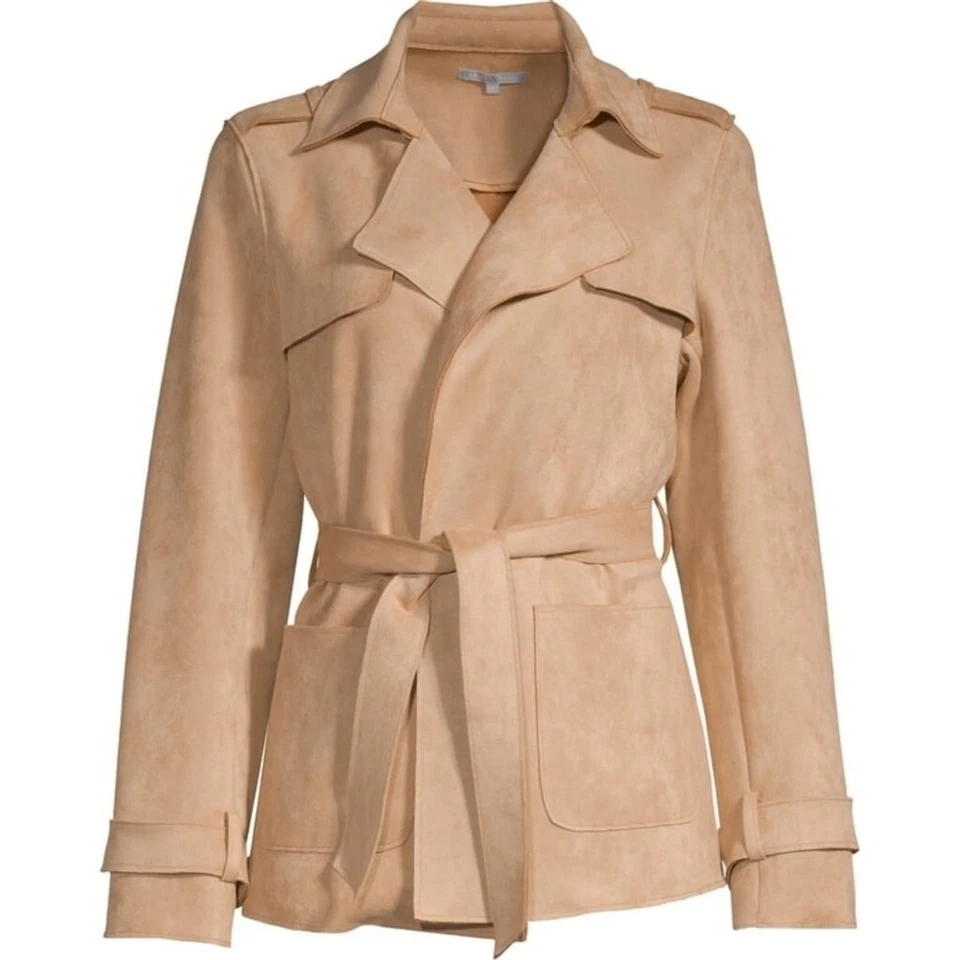 Jaqueta de camurça sintética Heart N Crush - Feminina - Imagem 3 de 4