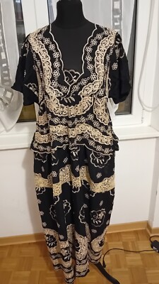 Kleid ANTICA SARTORIA by Giacomo Cinque, Makrè-Spitze, ED. Limited LUXORY Neu