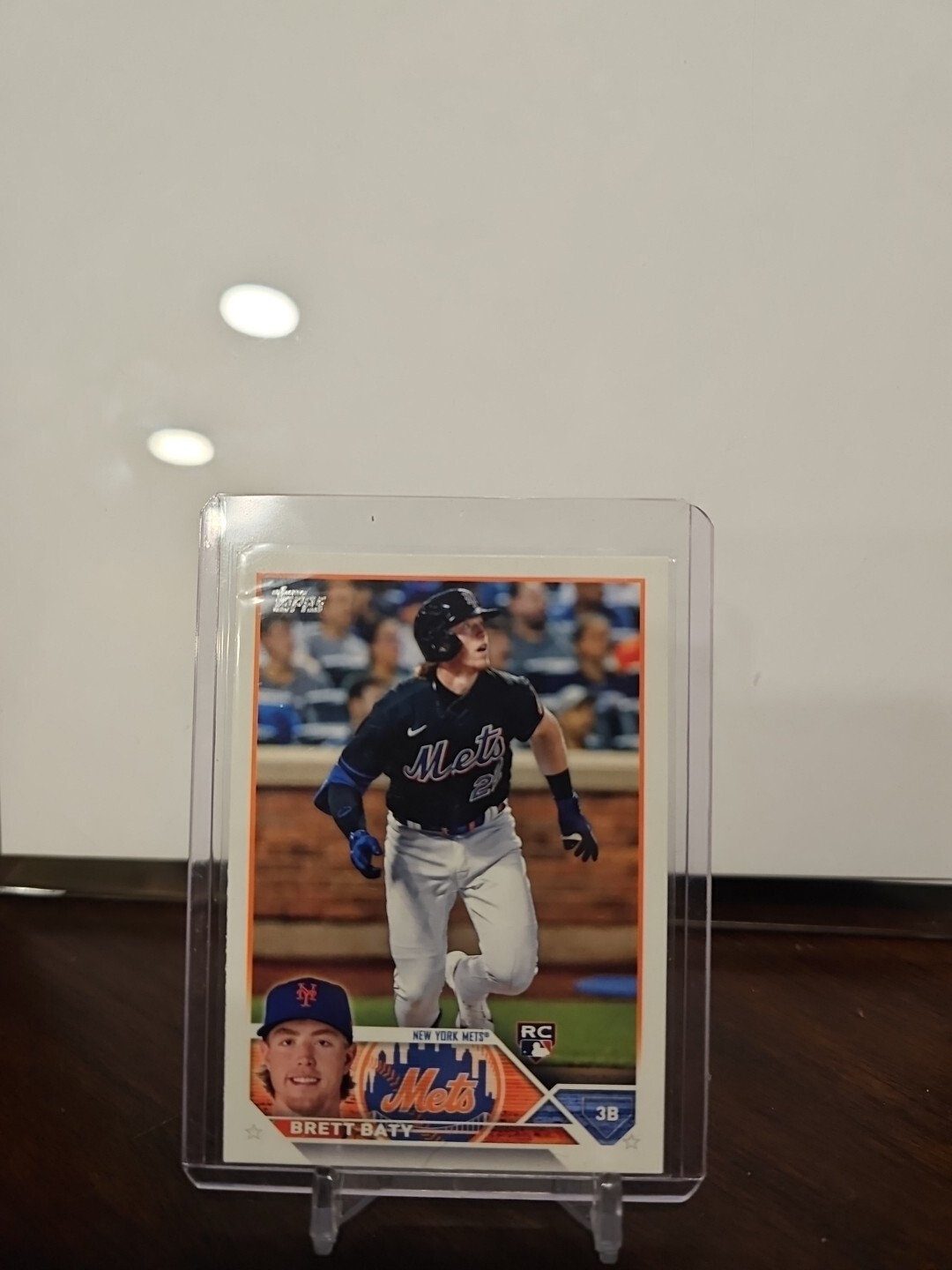 2023 Topps Series 1 - Rainbow Foil #89 Brett Baty (RC) New York Mets