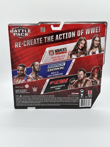 Bella Twins WWE Mattel Battle Pack Nikki & Brie Bella Action Figure Series 43 - Picture 6 of 6