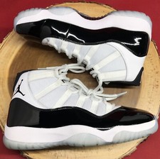 2018 JORDAN RETRO XI 11 CONCORD BLACK WHITE BRED SPACE JAM SIZE 9.5