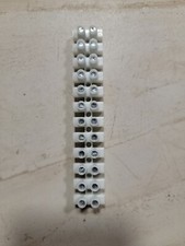 Terminal Strip Screw Block 12 Positions 6mm Pitch, Eurostyle Connector