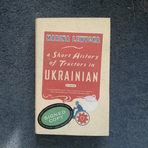 History of Tractors + Two Caravans by Marina Lewycka (Hardback, 1st Ed., Signed) - Picture 2 of 12