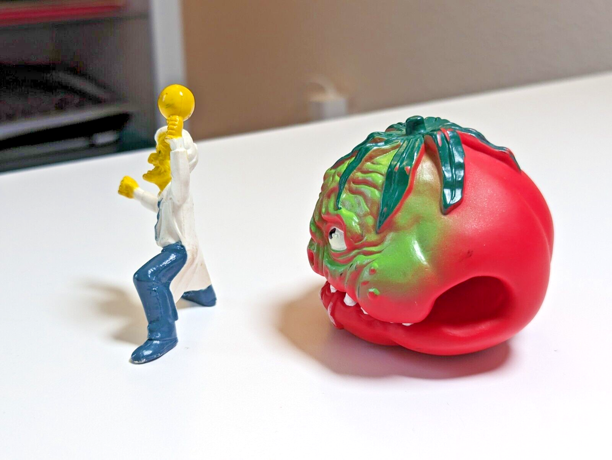 1991 Attack Of The Killer Tomatoes Action Figures Dr. Gangreen