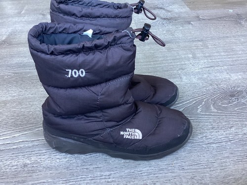 The North Face Womens Brown Size 11 700 Goose Down Ankle Snow Boots Winter Boots