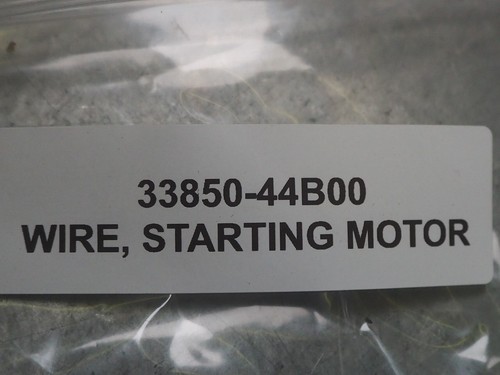 SUZUKI DR750 1988 33850-44B00 WIRE STARTING MOTOR 12818 - Imagen 4 de 5