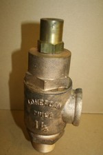 Relief valve boiler 1.25 inch 90 PSI Lonergan Kunkle 20 Unused