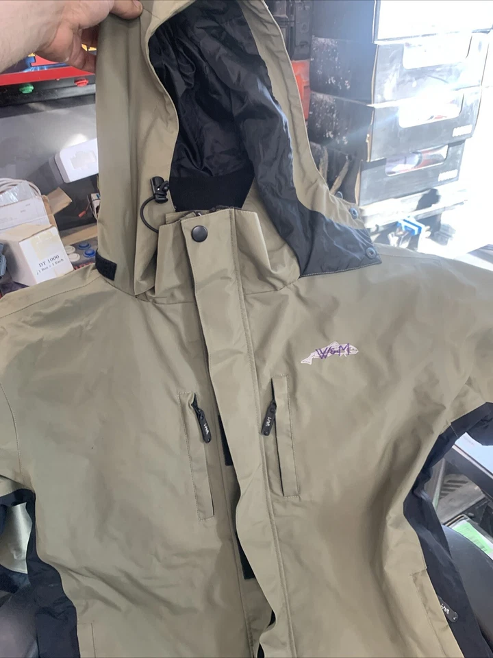 Chaqueta de vadeo Eagle Claw Wright & Mcgill Essentials Fly Girl grande verde para mujer Foto 3 de 4