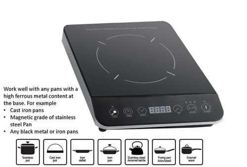 portable glass cooktop