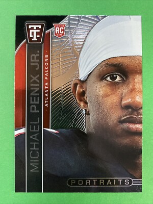 2024 Totally Certified Football Silver Portraits Michael Penix Jr