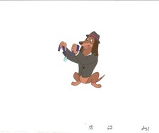 All Dogs Go To Heaven TV Production Animation Cel n Drawing Bluth 1996-8 A837