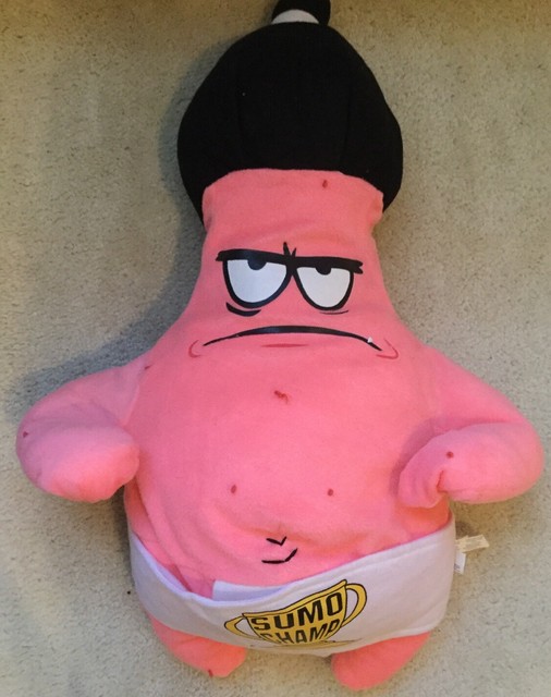 SPONGEBOB SQUAREPANTS PATRICK STAR SUMO CHAMP PLUSH TOY WITH TAGS | eBay