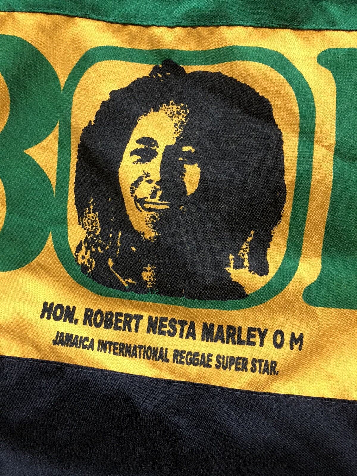 Bob Marley Rasta Drawstring Backpack Jamaica Regg… - image 1