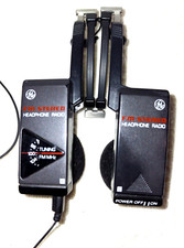 Vintage 1980 s General Electric GE 7-1285 Foldable FM Radio Headphones