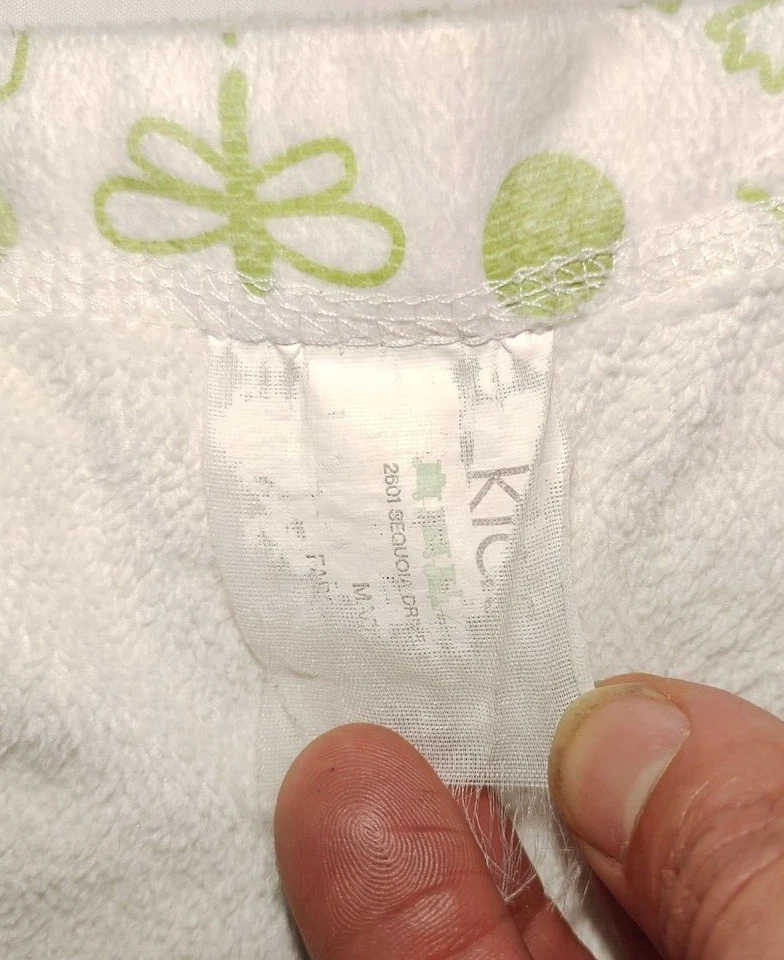 Kidsline White Green Frog Baby Blanket Duck Bubble Soft Dragonfly Lovey EUC - Image 3 of 3