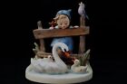 Goebel Hummel 1956 "Feathered Friends" Girl & Swan #344 Figurine