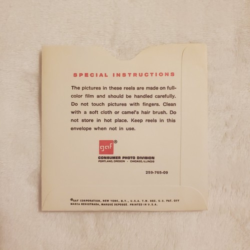 Smithsonian Institution 3-reel Set Packet A792 - GAF G1 ed A View-Master - Picture 7 of 10
