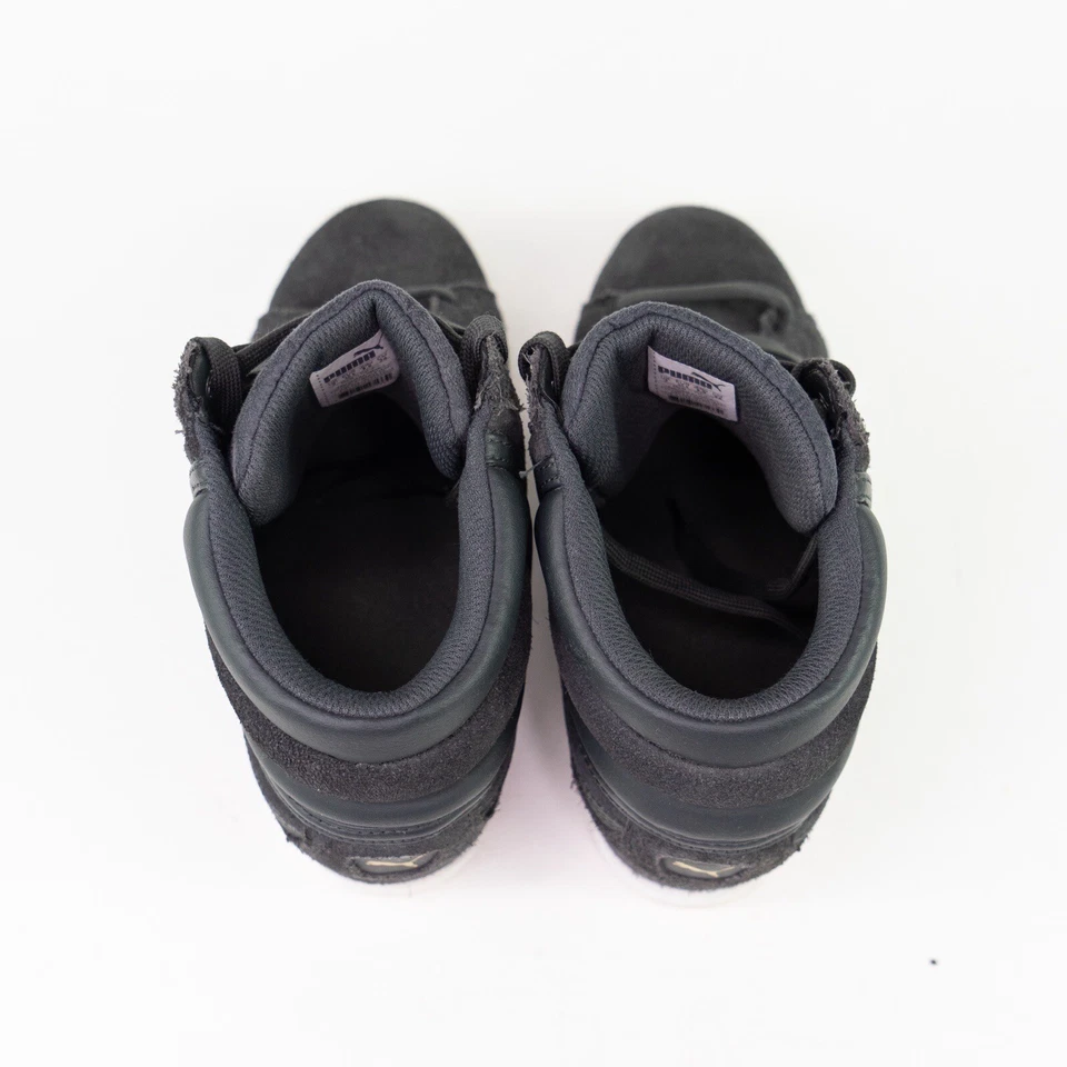 Puma Vikky Hidden Wedge Heel Sneaker Gray Grey White Womens Size US 9.5 - RARE - Image 4 of 4