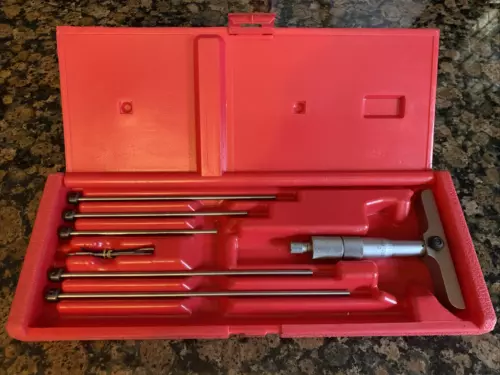 Mitutoyo 129-132 Depth Micrometer Made In Japan