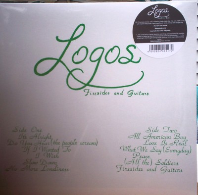 LOGOS - FIRESIDES AND GUITARS 74 KANSAS TRIO DIY FOLK ROCK M/F VOCALS SEALED LP