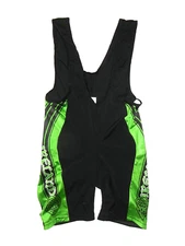 MARCELLO BERGAMO Black/Green IRELAND CYCLING BIB Italy Made Bike Shorts Men 3XL