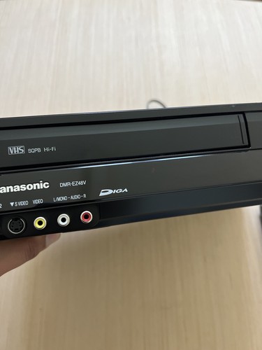 Panasonic DMR-EZ48V DVD VCR Combo Reproductor Grabador con Control Remoto y Cables Probado - Imagen 8 de 21