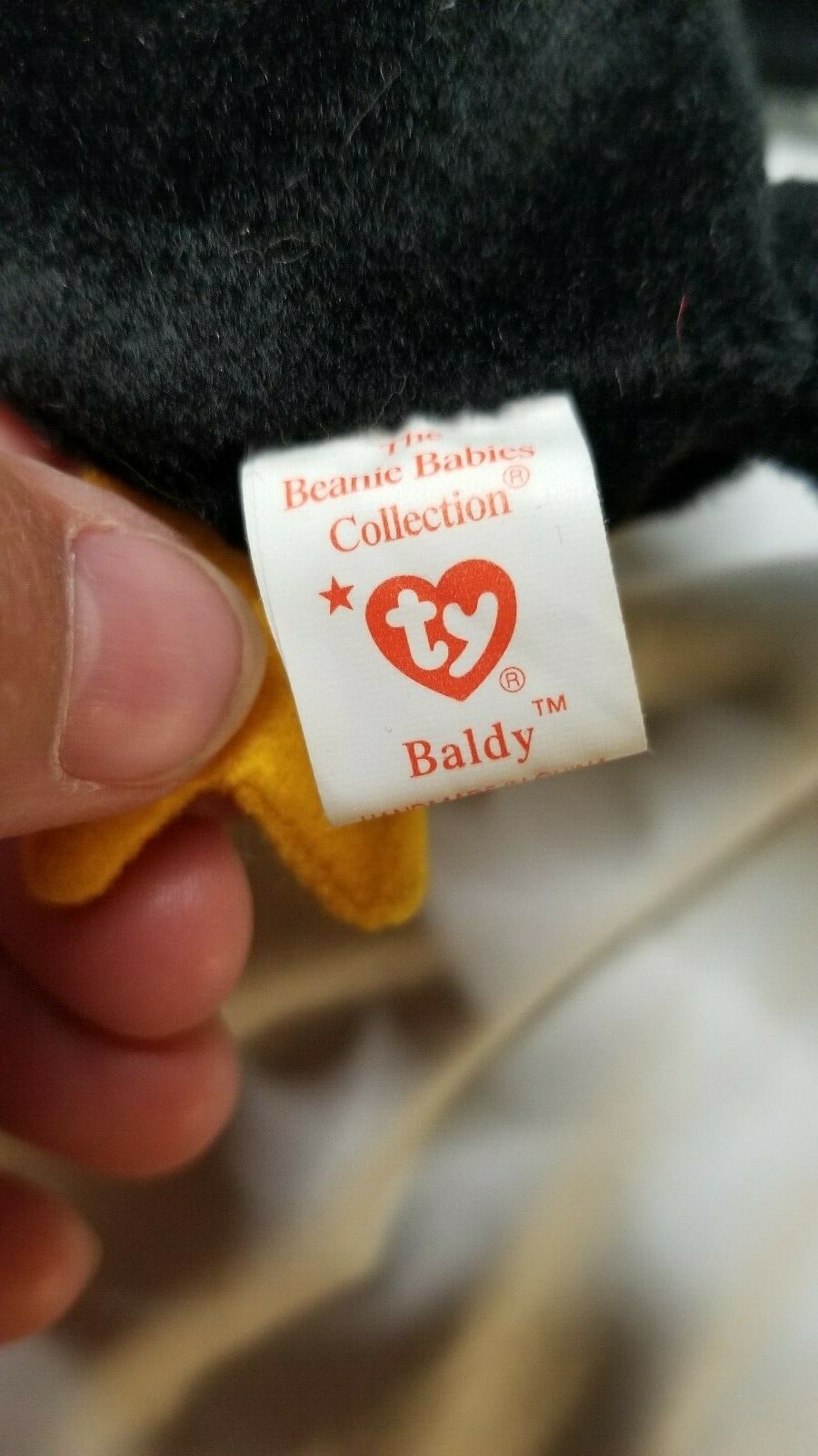 Ty Beanie Baby BALDY the Eagle 1996 PVC Pellets stuffed animal. eBay