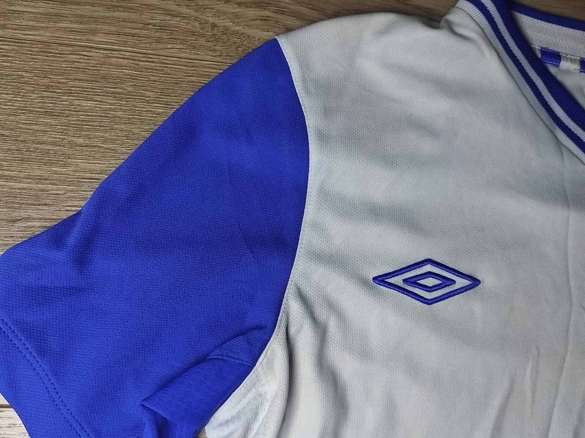 アンブロブラックバーン・ローヴァーズホームシャツLサイズ長袖 BLACKBURN ROVERS FC 2012-13 HOME SHIRT UMBRO JERSEY SOCCER